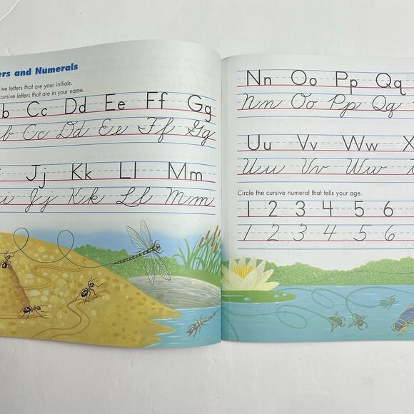 ZB Zaner Bloser Handwriting 2C Student Edition Paperback Educational Workbook - Picture 5 of 9